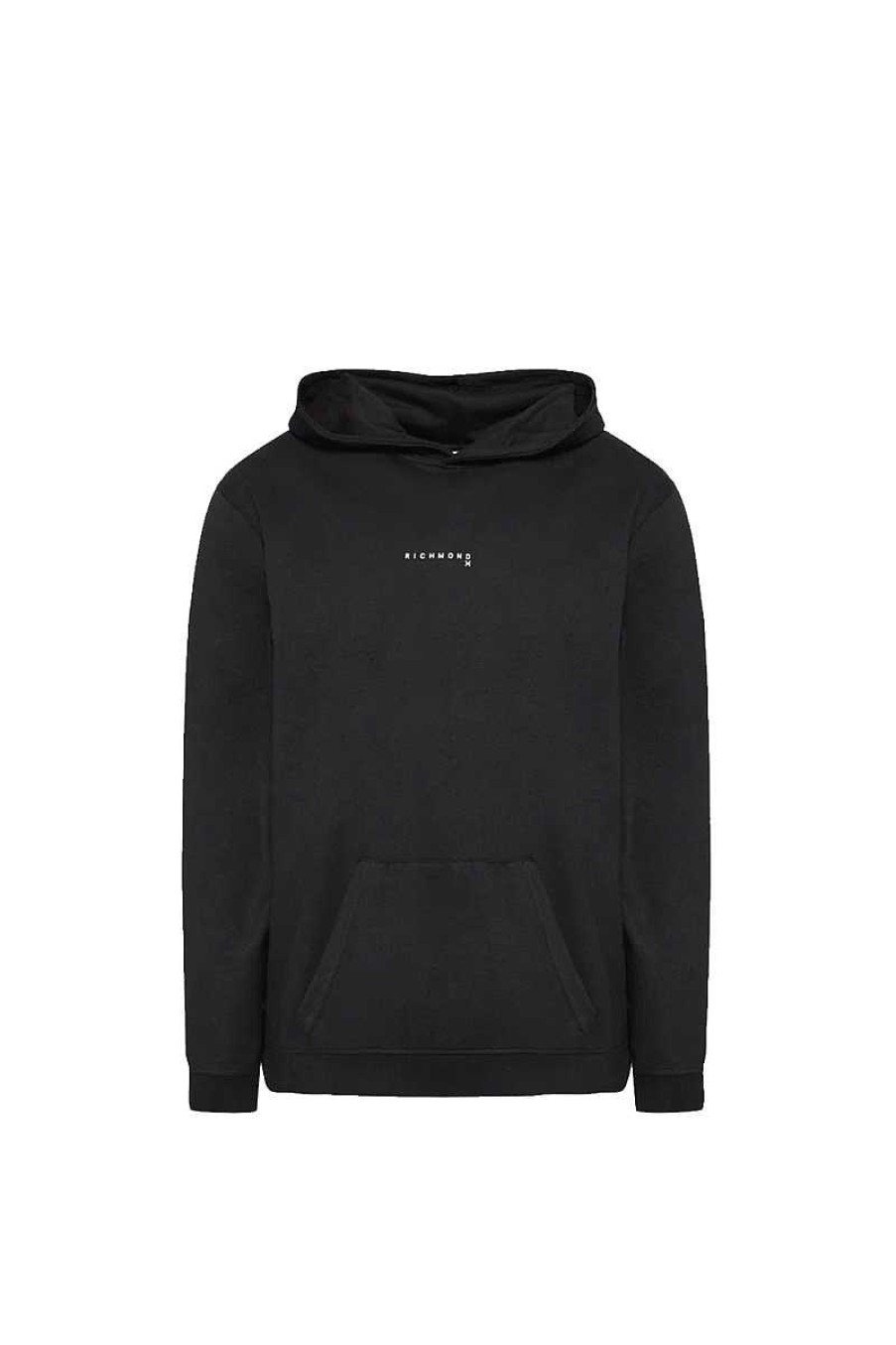 Mann Richmond | Sweatshirt Uma23023Fe Schwarz Herren