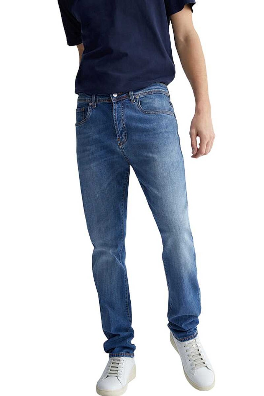 Mann Liu Jo | Jeans M000P304Brianmd Mittelblau Herren