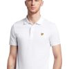 Mann Lyle & Scott | Einfaches Polohemd Sp400Voge Weiss Herren