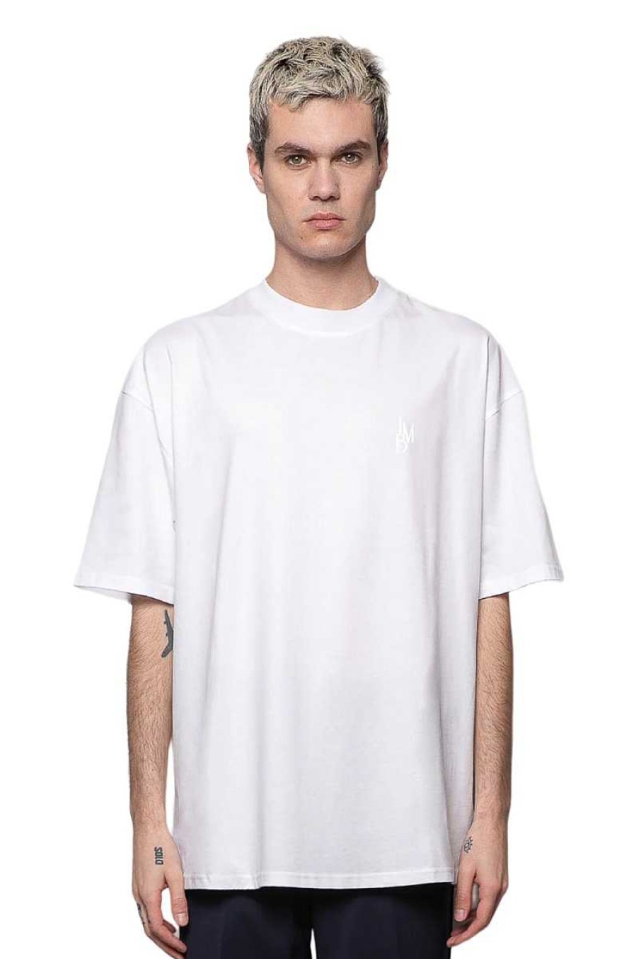 Mann Im Brian | Ubergroses T-Shirt Ts2481 Off White Herren