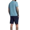 Mann Lyle & Scott | Sweat-Shorts Ml414Voge Blau Herren