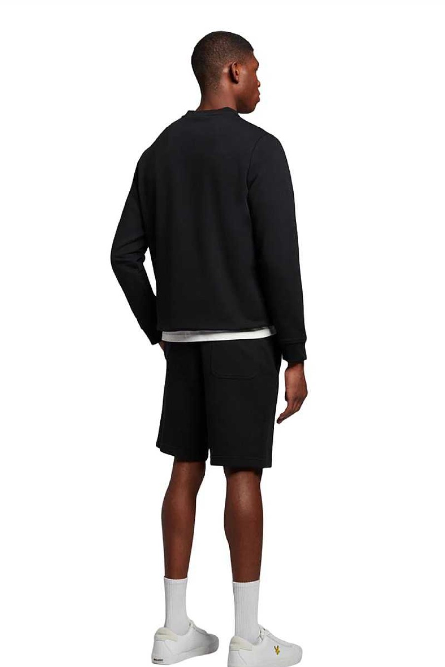 Mann Lyle & Scott | Sweat-Shorts Ml414Voge Schwarz Herren