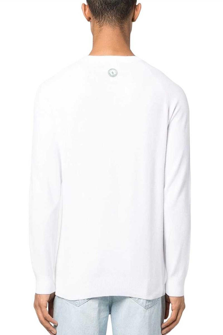 Mann Richmond | Pullover Milagro Ump23110Ma Optisch Weiss Herren