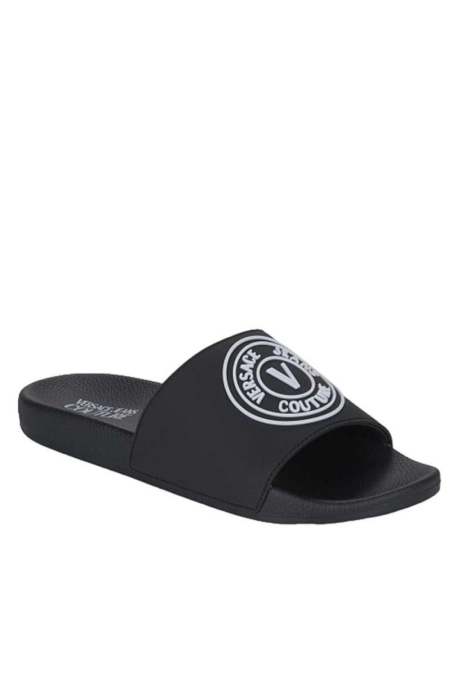 Mann Versace | Hausschuhe 74Ya3Sq3 Schwarz Herren