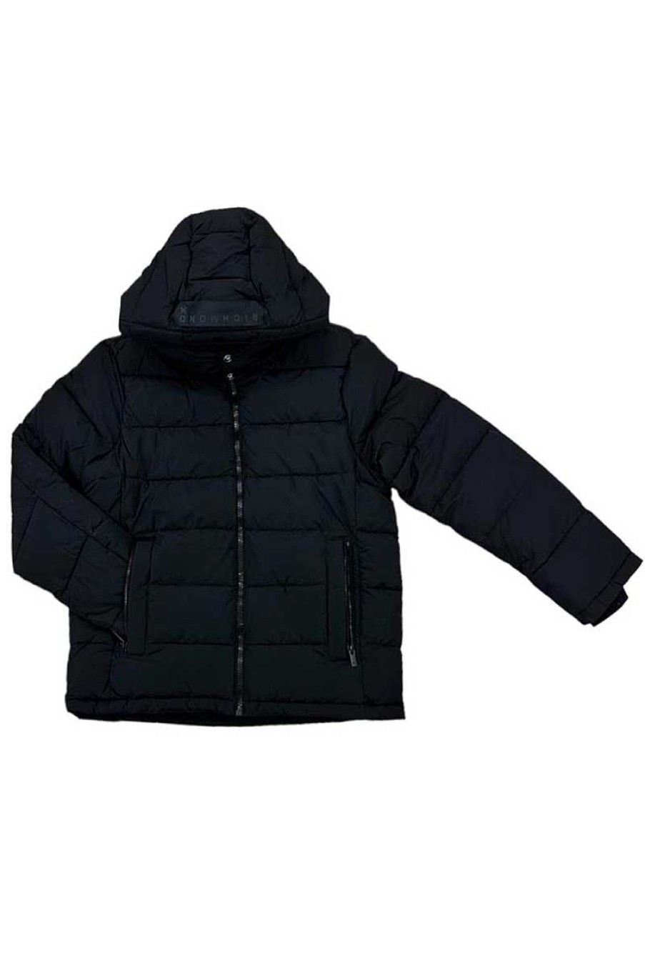 Mann Richmond | Gepolsterte Jacke Alicia Uma23073Pi Schwarz Herren