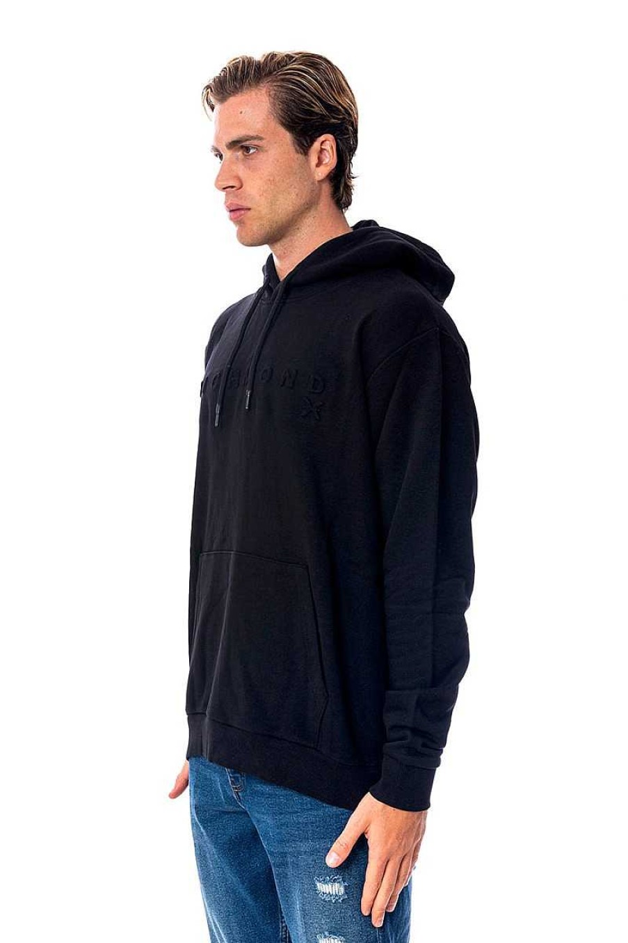 Mann Richmond | Sweatshirt Uiko Uma23078Fe Schwarz Herren