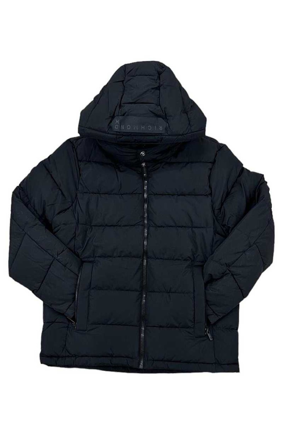 Mann Richmond | Gepolsterte Jacke Alicia Uma23073Pi Schwarz Herren