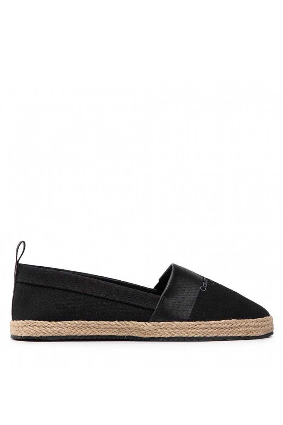 Frau Calvin Klein | Espadrilles Ym0Ym000576 Schwarz Damen