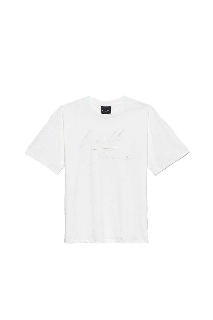 Mann Gaelle | T-Shirt Gbu01489 Off White Herren