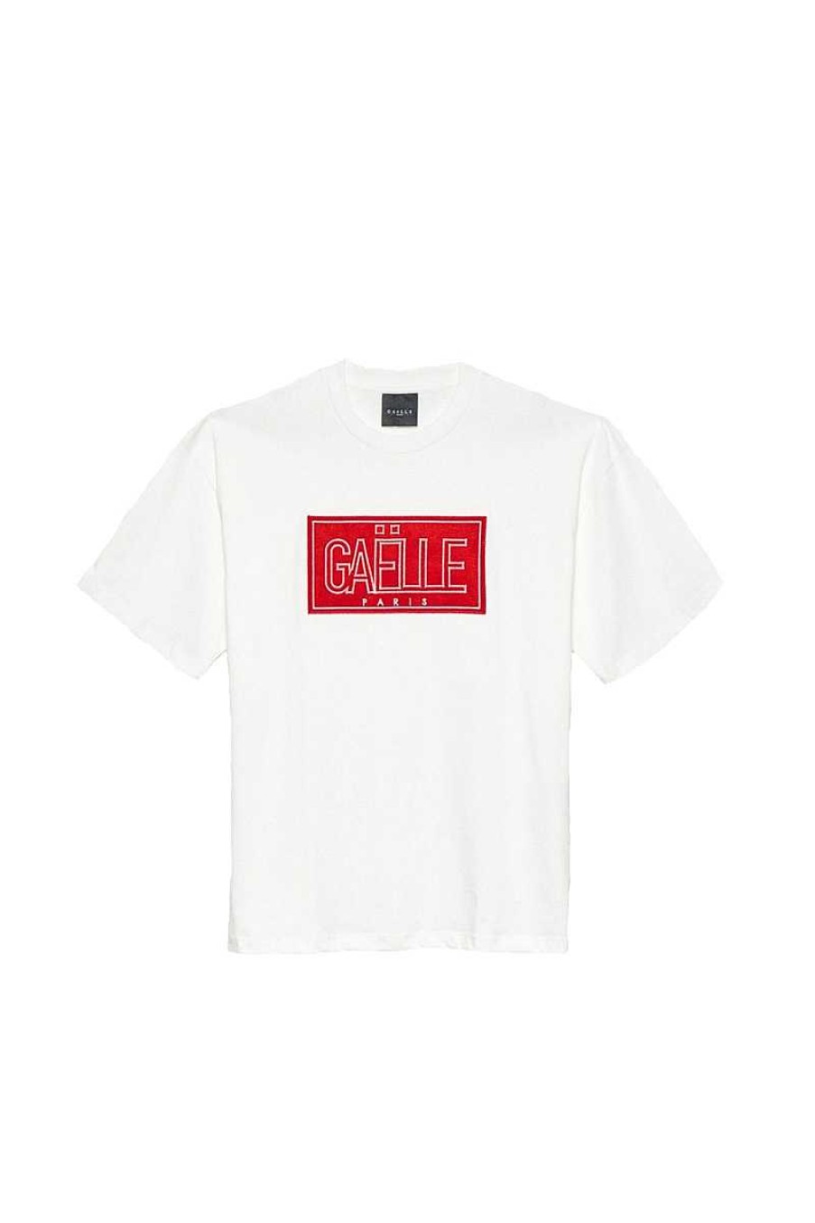 Mann Gaelle | T-Shirt Gbu01486 Off White Herren