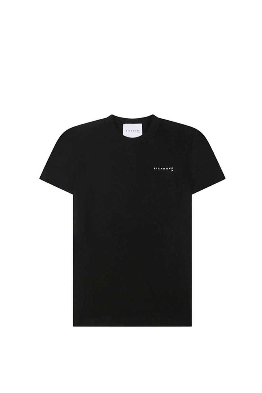 Mann Richmond | Antia T-Shirt Uma23116Ts Schwarz Herren