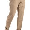 Mann Berna | Hose Aus Leinen-Mischung 230154 Beige Herren