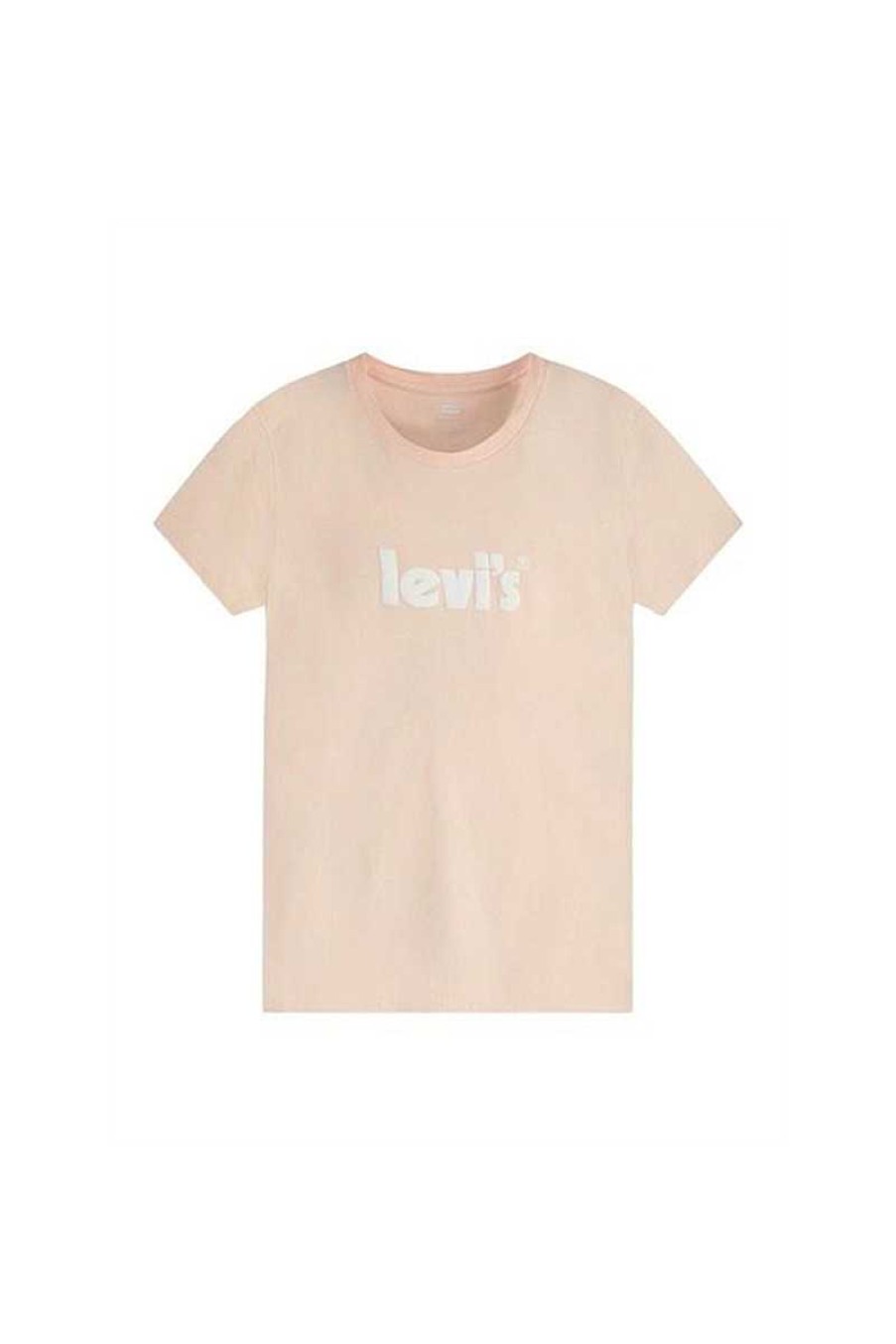 Frau Levi's | Das Perfekte T-Stuck Saisonal Poster Logo Ss 17369-1803 Rosa Frau