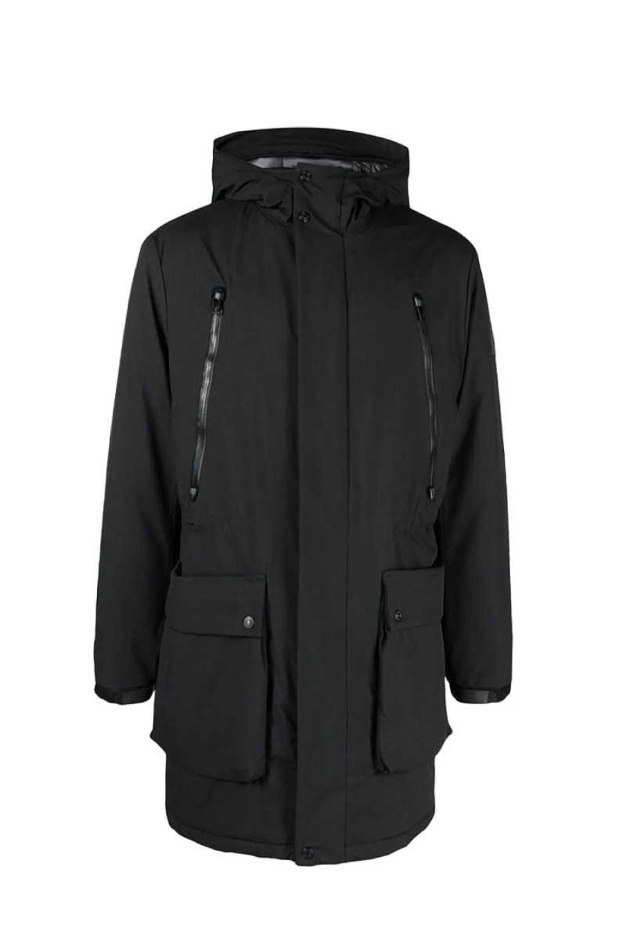 Mann Liu Jo | Parka M223P105Parkafall Schwarz Herren