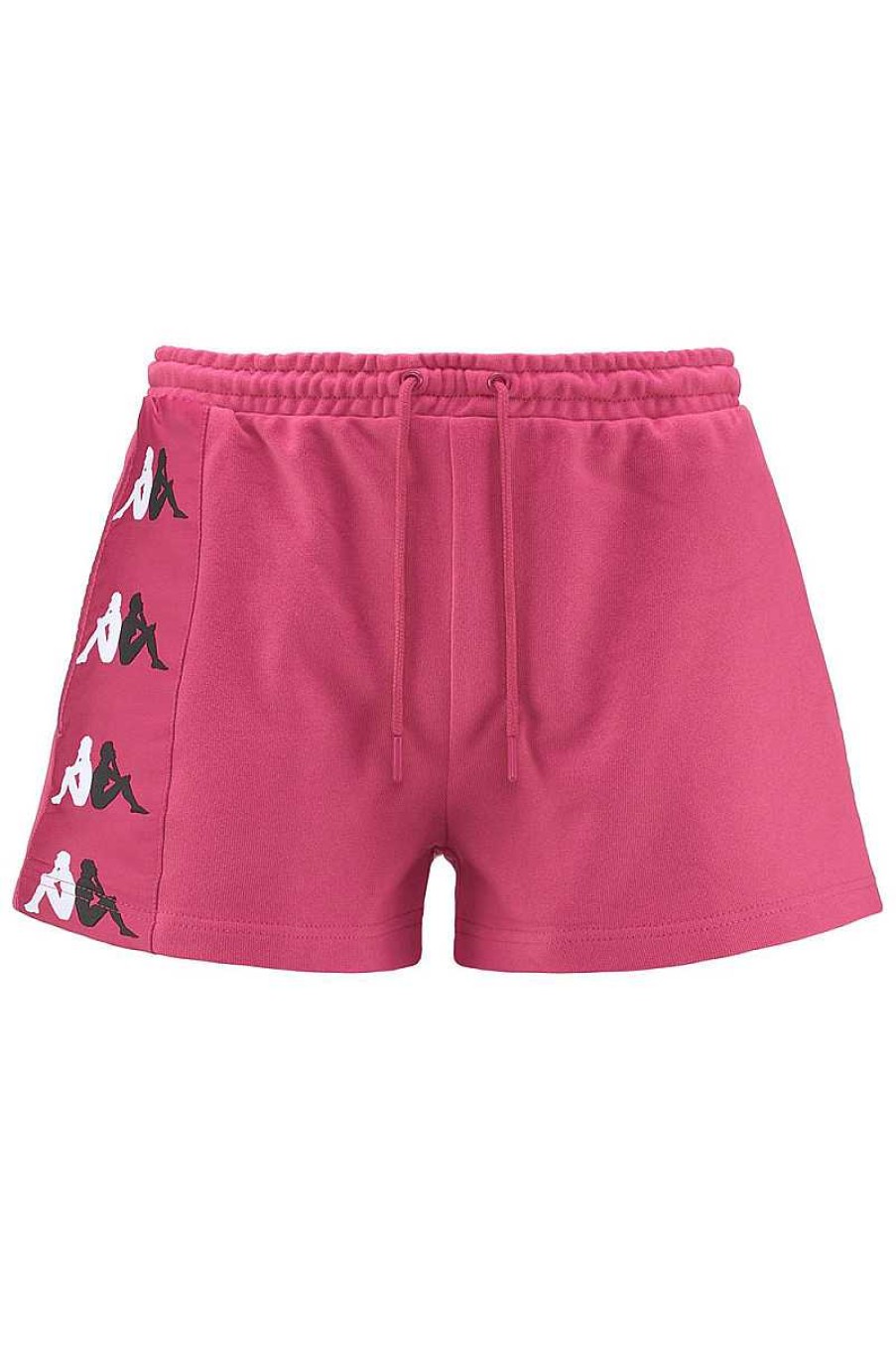 Frau Kappa | Kurze Shorts 321681W 222 Banda 10 321681W A0C Fuchsia Weiss Schwarz Frau