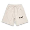 Mann 777 | Trsm135Sbe Beige Fleece-Bermudashorts Fur Herren