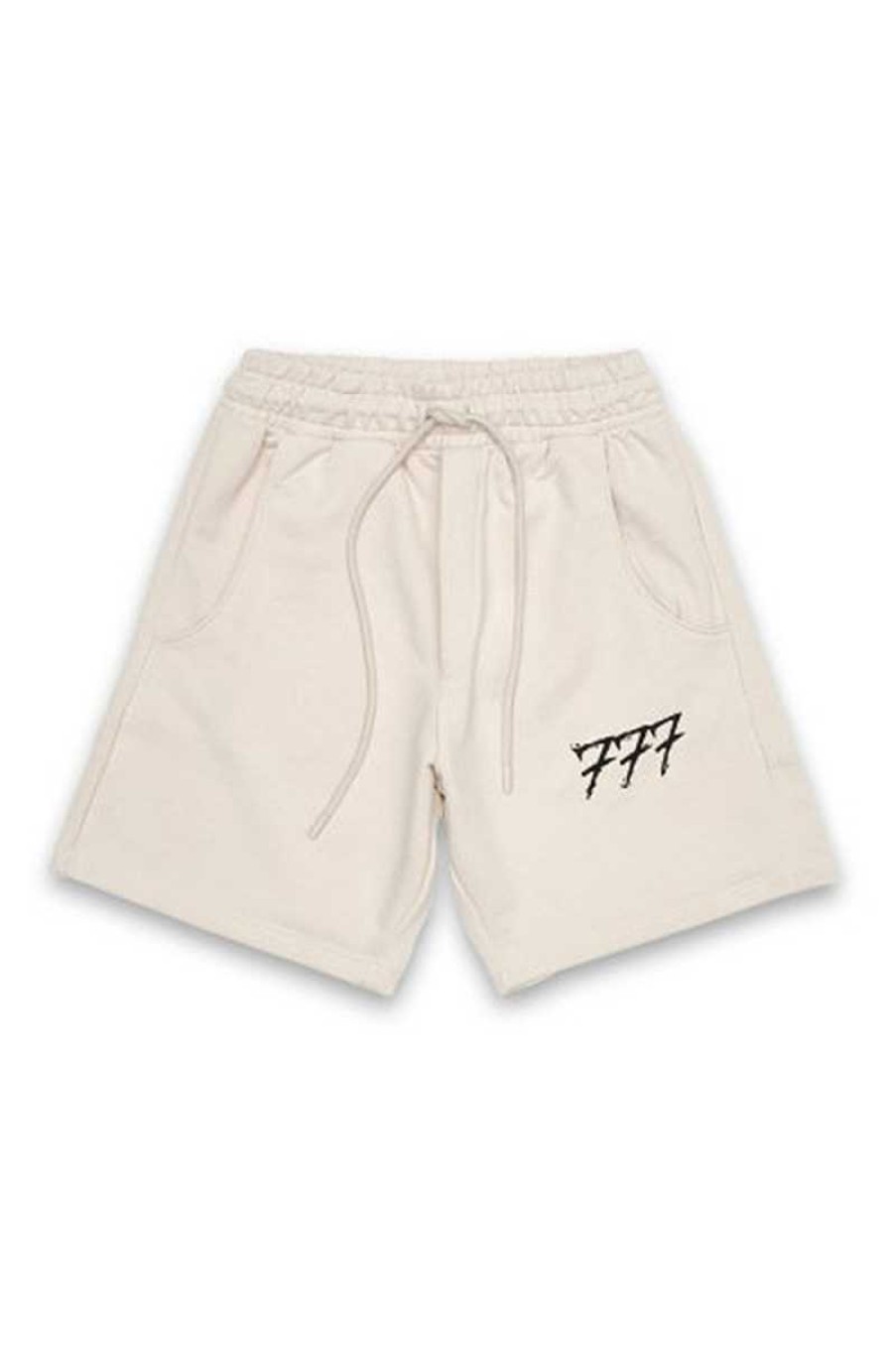 Mann 777 | Trsm135Sbe Beige Fleece-Bermudashorts Fur Herren