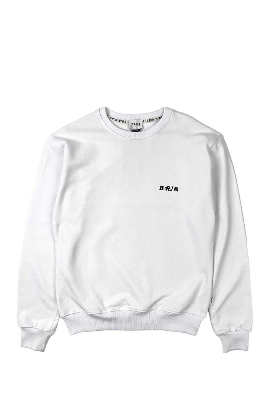 Mann Berna | Sweatshirt 230118 Weiss Herren