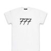 Mann 777 | Halbarmeliges T-Shirt Trsm133Stmm Weiss Herren