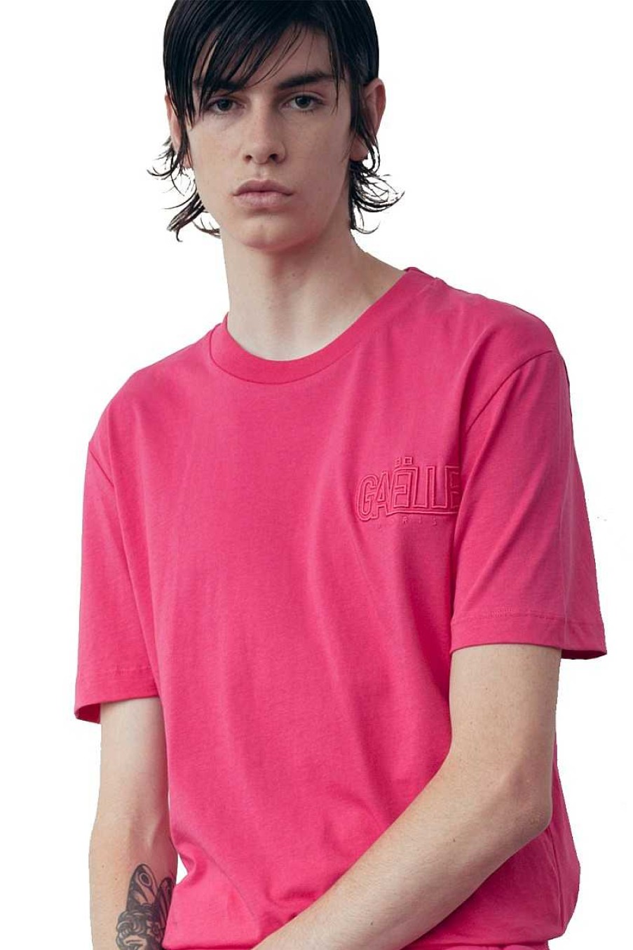 Mann Gaelle | Herren-T-Shirt Gbu01470 Fuchsia