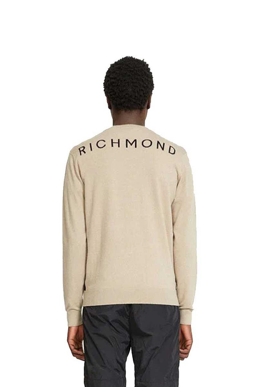 Mann Richmond | Pullover Kittle Uma23045Ma Hummus Herren