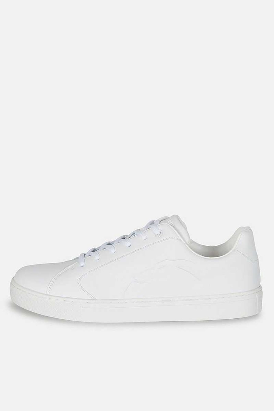 Mann Trussardi | Sneakers Mit Kassettenboden 77A00487 Weiss Herren