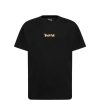 Mann Disclaimer | T-Shirt 23Ids53723 Schwarz - St.Gelb Ocker Herren