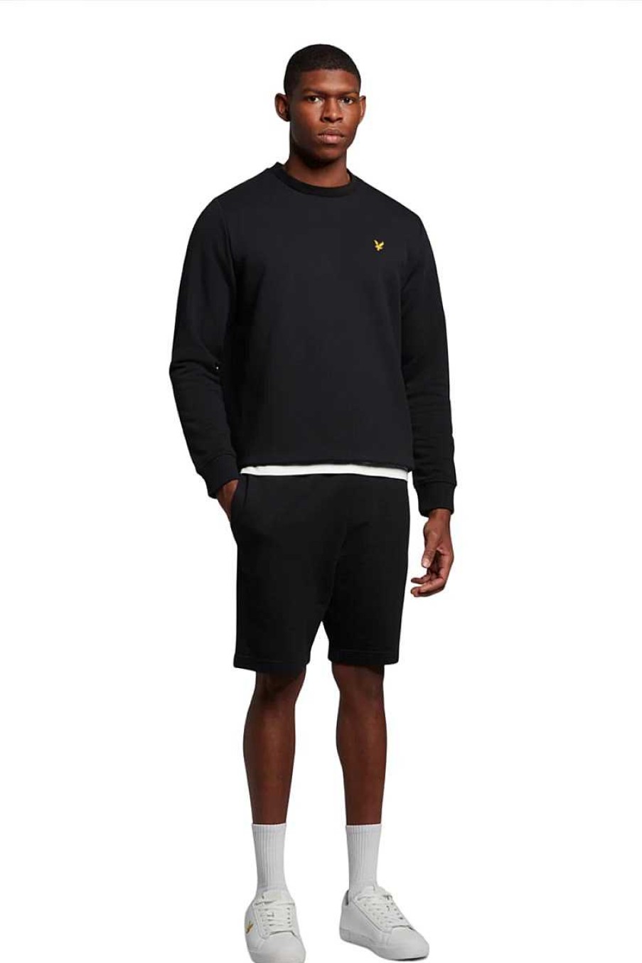 Mann Lyle & Scott | Sweat-Shorts Ml414Voge Schwarz Herren